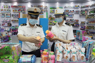 海关助力“中国制造”儿童玩具走俏世界(图)